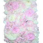 Flower Wall Panel Light Pink-White