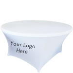 Personalised Spandex Tablecloth with Logo - Image 5