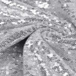 2FT x 6FT Silver Sequin Backdrop
