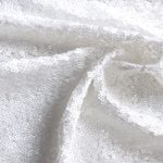 50 x 126'' White Sequin Tablecloth