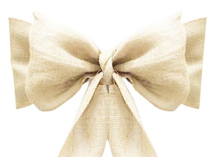 Hessian Natural Jute Chair Sashes