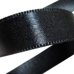25mm Black Double Sided Ribbon