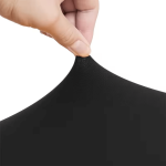 Black Spandex Chair Covers - Image 4