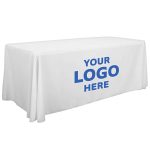 Printed Logo Polyester Tablecloth