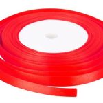 3mm Red Satin Ribbon 50m x 10 Rolls
