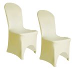 Ivory Spandex Chair Covers