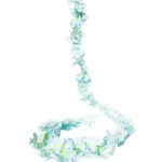 Sky Blue Hydrangea Garland (2pc)
