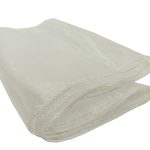 Ivory polyester fabric for elegant wedding decorations and event styling