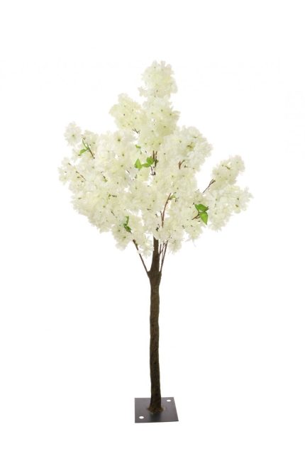 4FT (1.2m) Artificial Ivory Blossom Tree