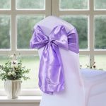 Lilac Taffeta Chair Sashes (10pc) - Image 3