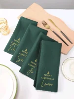 Seafoam Polyester Napkins 19" x 19" (10pcs) - Image 3