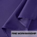 54" Round Navy Blue Tablecloth - Image 2