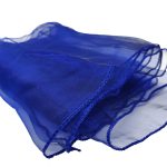 10Pc Navy Blue Organza Chair Sashes