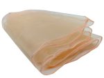 10Pc Peach Organza Chair Sashes