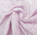8FT Pink Crushed Velvet Fitted Tablecloth