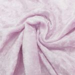 60 x 84" Pink Crushed Velvet Tablecloth
