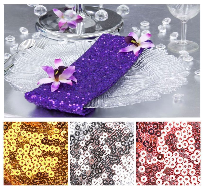 purple napkin