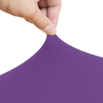 Purple Spandex Chair Covers - Image 4