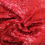 10FT x 10FT Red Sequin Backdrop