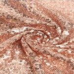 130 x 100cm (51 x 39'') Rose Gold Sequin Tablecloth