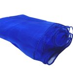 10Pc Royal Blue Organza Chair Sashes