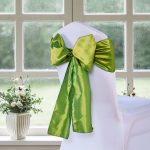 Sage Green Taffeta Chair Sashes (10pc) - Image 4