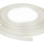 12mm Silver Satin Ribbon 20m x 10 Rolls