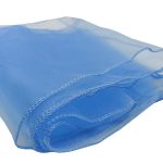 10Pc Baby Blue Organza Chair Sashes