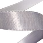 25mm White Double Sided Ribbon
