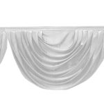 White Detachable Velcro Swag 3m
