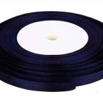 12mm Navy Blue Satin Ribbon 20m x 10 Rolls