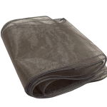 10Pc Dark Grey Organza Chair Sashes