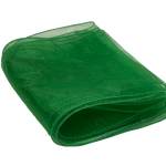 10Pc Emerald Green Organza Chair Sashes