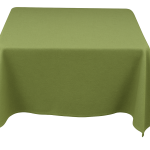 54" x 54'' Sage Green Polyester Tablecloth