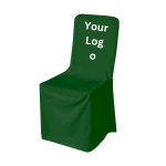 Personalised Polyester Square Top Chair Cover (10 Pc) - Image 5