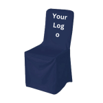 Personalised Polyester Square Top Chair Cover (10 Pc) - Image 4