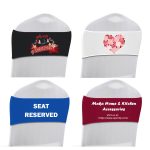 Personalised Spandex Chair Band (10 Pc)