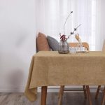 Hessian Natural Jute Tablecloth
