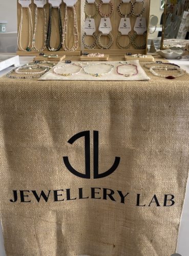 Personalised Hessian Burlap Jute Table Runner with Logo photo review