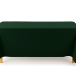 52'' x 70" Forest Green Polyester Tablecloth