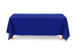 90" x 156" Royal Blue Polyester Tablecloth