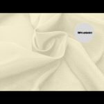 70'' x 144" Ivory Polyester Tablecloth - Image 3