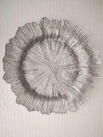 Reef Charger Plate (Pack of 6pc) - Gold, Silver, Rose Gold - Image 3