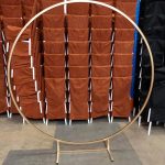 Gold Wedding Arch Frame Moongate 180cm 200cm 240cm