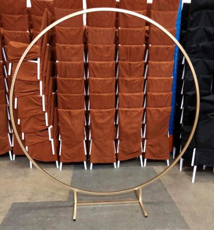 Gold Wedding Arch Frame Moongate 180cm 200cm 240cm