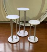 Plinths Frame set display Stand with Cover-Set of 3(60cm, 75cm & 90cm) -V2