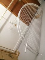 White Round Metal Mesh Wedding Arch Frame Moongate -200cm - Image 3