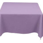 30 x 30'' Dark Lilac Polyester Tablecloth