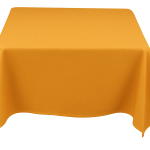 30 x 30'' Gold Polyester Tablecloth