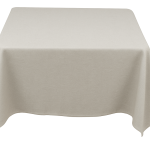 30 x 30'' Silver Polyester Tablecloth